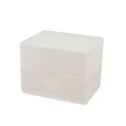 BCW Card Deck Box Spectrum Prism Case MTG Pokemon & More Storage In White New - Image 3