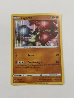 Pokemon Card - SWSH Vivid Voltage - Zygarde 093/185 - Holo Rare - Image 1