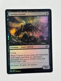 Carrion Locust The Brothers' War Foil Magic the Gathering MTG - Image 1