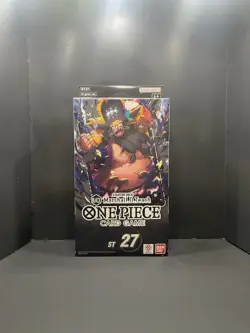 ONE PIECE STARTER DECK 27 BLACKBEARD - USED - NO PACK - CARDS ONLY - Image 1