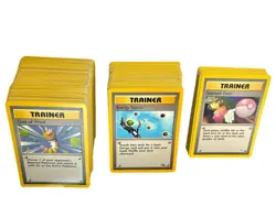 Vintage Pokemon WOTC Trainer & Energy Card Lot 484 Cards Base Fossil Rocket Gym - Image 1