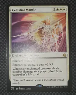MTG Celestial Mantle 096 Jumpstart Rare NM - Image 1