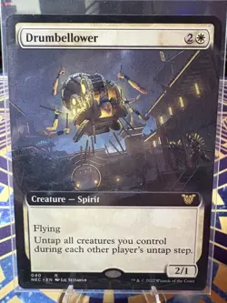 MTG Drumbellower Commander: Kamigawa: Neon Dynasty (Normal, Rare Borderless) - Image 1