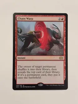 Chaos Warp Double Masters 2022 Magic the Gathering MTG - Image 1