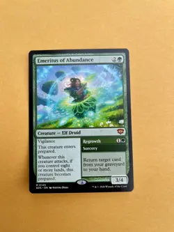 Emeritus of Abundance-NM/M Pack Fresh-Secrets of Strixhaven MTG Magic English - Image 1