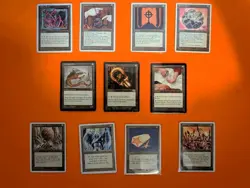 MTG Artifact Lot (11) - Voltaic Key (Urza’s Saga), Fellwar Stone, Tormod’s Crypt - Image 1