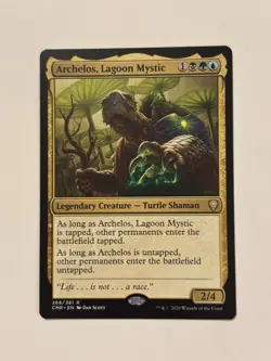 Archelos, Lagoon Mystic Commander Legends Magic the Gathering MTG - Image 1