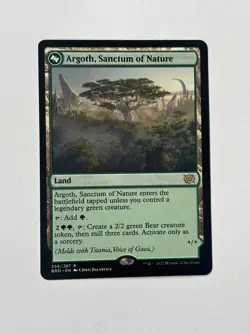 Argoth, Sanctum of Nature The Brothers' War Magic the Gathering MTG - Image 1