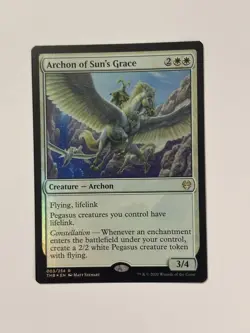 Archon of Sun's Grace Theros Beyond Death Magic the Gathering MTG - Image 1