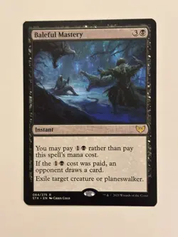 Baleful Mastery Strixhaven: School of Mages Magic the Gathering MTG - Image 1