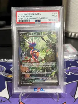 2013 Pokemon SVI EN Koraidon EX SIR PSA 9 - Image 1