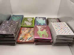 Pokemon TCG Sleeves from Various Sets ETBs/Deck Sleeves (Lot of 24 packs) Sealed - Image 2