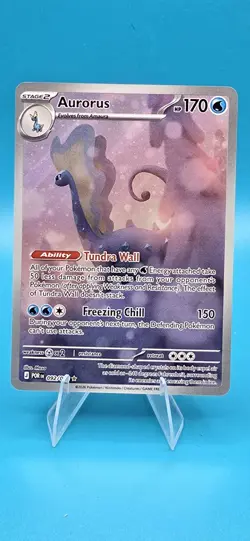 Pokemon Aurorus 092/091 Perfect Order 170 HP Tundra Wall Freezing Chill Card/#2 - Image 1
