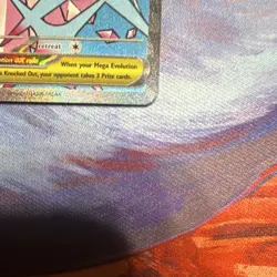 Pokemon Mega Diancie EX 267/217 Mega Evolution Full Art Holo 270 HP English - Image 5