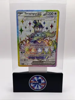 2025 Pokemon Scarlet & Violet Promo Terapagos EX 165 Sealed - Image 1