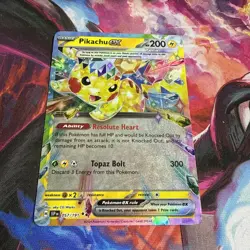 Pokemon - Pikachu ex - 057/191 - SV Surging Sparks - Half Art Card - Image 2