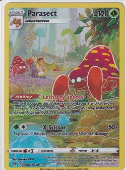 Pokemon Lost Origin Parasect Trainer Gallery TG01/TG30 NM/MINT - Image 1