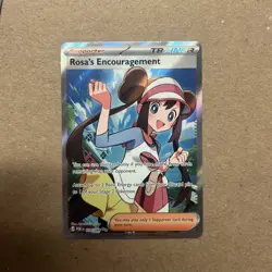 Rosa's Encouragement 114/088 : Ultra Rare Full Art - Perfect Order Pokemon TCG - Image 2