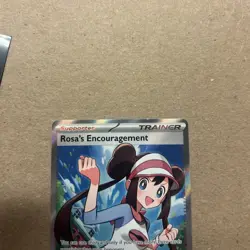 Rosa's Encouragement 114/088 : Ultra Rare Full Art - Perfect Order Pokemon TCG - Image 3