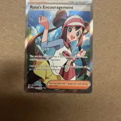 Rosa's Encouragement 114/088 : Ultra Rare Full Art - Perfect Order Pokemon TCG - Image 4
