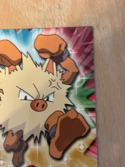 1999 Topps Pokemon #57 Primeape TV Animation Card Black Logo - Image 4