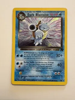 Pokemon TCG - Dark Blastoise Holo 3/82 | Team Rocket MP/LP - Image 1