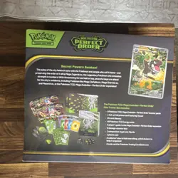 Pokemon Mega Evolution Perfect Order Elite Trainer Box 65 Sleeves 40 Energy 2025 - Image 2