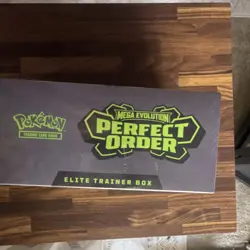Pokemon Mega Evolution Perfect Order Elite Trainer Box 65 Sleeves 40 Energy 2025 - Image 5