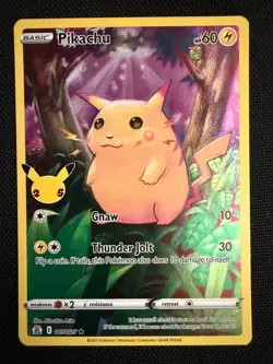 Pikachu 005/025 - Celebrations 25th Anniversary - Pokemon TCG Card NM - Image 1
