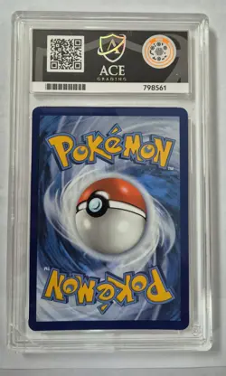 ACE 9 Pokemon Mew EX 205/165 Gold 151 English Graded Card Matching Label - Image 2