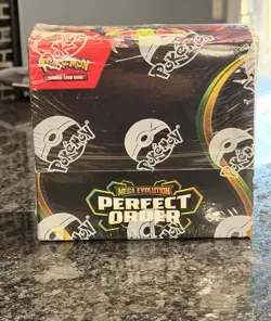 Pokemon Mega Evolution Perfect Order Booster Box Sealed - Image 2