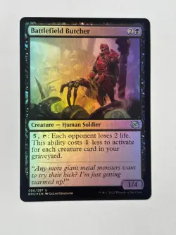 Battlefield Butcher The Brothers' War Magic the Gathering MTG - Image 1