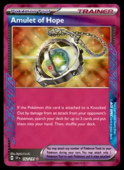 Amulet of Hope 162/191 ACE SPEC Rare Surging Sparks Holo Lightly Played - Image 1