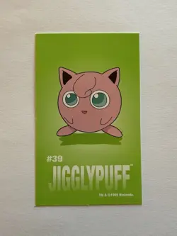 Jigglypuff #39 Sandylion 1999 Pokemon NM - Image 1