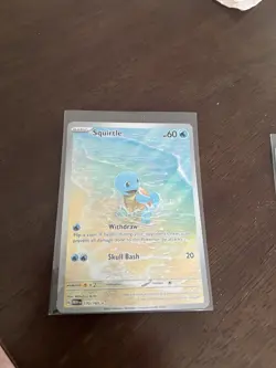 Pokemon TCG 151 Blastoise Wartortle Squirtle Set of 3 NM English US Seller - Image 2