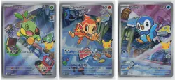 Pokemon TCG First Partner Illustration Collection Series 1 SINNOH Starters #3 - Image 1