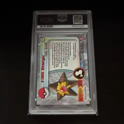 STARYU - 2000 Topps Pokemon Series 3 - BLUE LABEL - FOIL - PSA 10 - POP 5! 🔥🔥 - Image 2