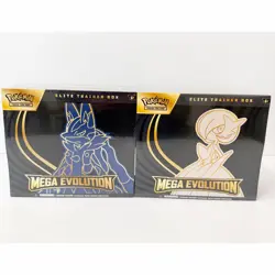 Pokemon TCG Mega Evolution Elite Trainer Box ETB Lucario and Gardevoir Set of 2 - Image 2