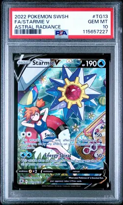Starmie V TG13/TG30 Astral Radiance Pokemon PSA 10 *227 - Image 1