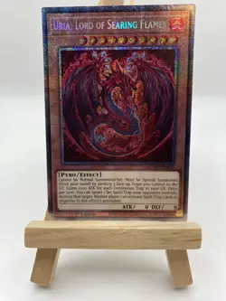 Uria, Lord of Searing Flames MZMU-EN000 Starlight Rare Yugioh 1st Edition NM - Image 1
