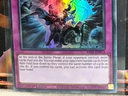 Yu-Gi-Oh! EVENLY MATCHED RA01-EN074 Super Rare 1st Edition - Image 3