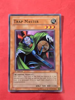 2004 Yu-Gi-Oh! Starter Deck Kaiba Evolution 1st Edit #SKE018 Trap Master, C, cd1 - Image 1