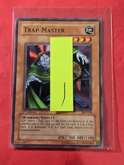 2004 Yu-Gi-Oh! Starter Deck Kaiba Evolution 1st Edit #SKE018 Trap Master, C, cd1 - Image 3