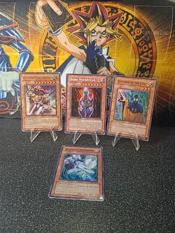 Yu-Gi-Oh Bundle X4 Holo Cards 1st Edition And Limited Edition - Image 1