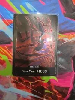One Piece Don!! Card Black and Red Royal Blood Your Turn +1000 - Image 2