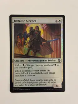 Benalish Sleeper Dominaria United Foil Magic the Gathering MTG - Image 1