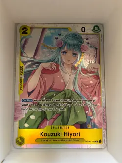 OP06-106 Kouzuki Hiyori English SR One Piece TCG Card Game - Image 1
