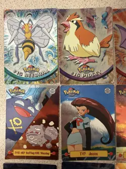 Pokemon Topps Holo Bundle Mp Condition 16 Cards - Image 2