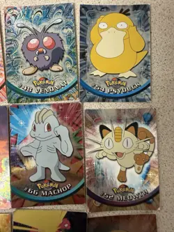 Pokemon Topps Holo Bundle Mp Condition 16 Cards - Image 4