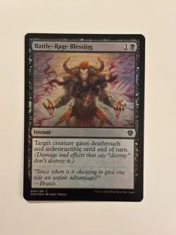 Battle-Rage Blessing Dominaria United Foil Magic the Gathering MTG - Image 1